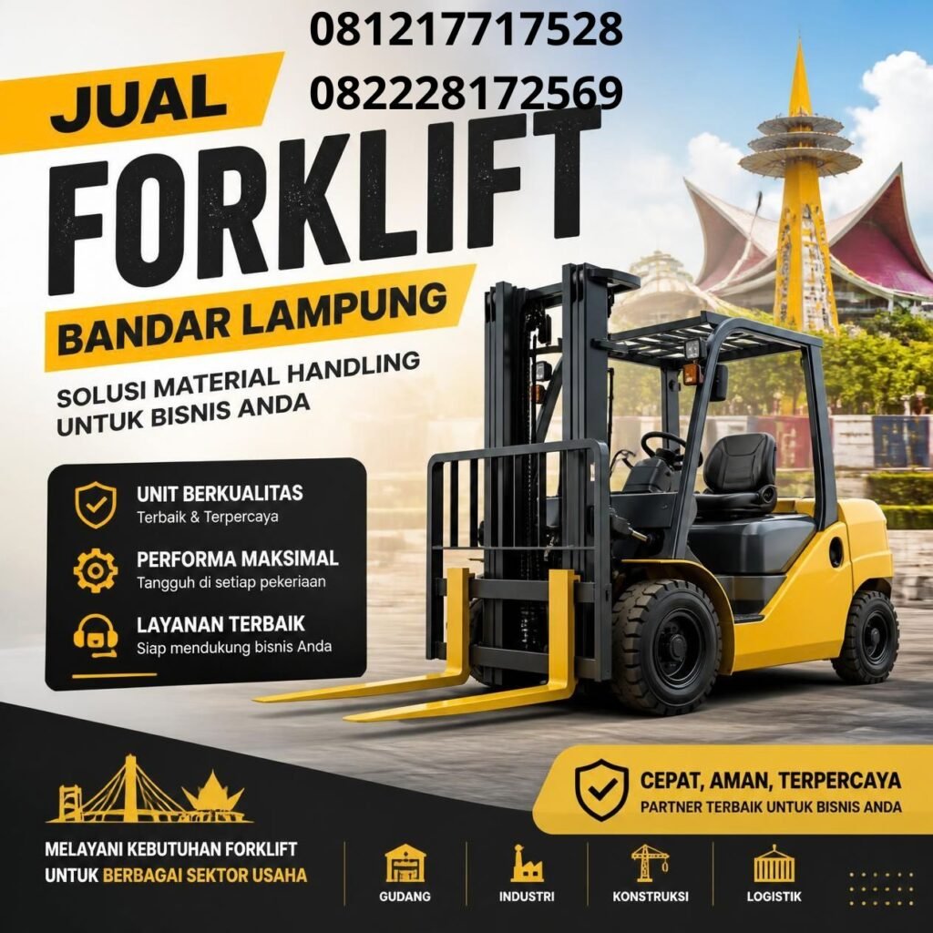 Distributor forklift Bandar Lampung
