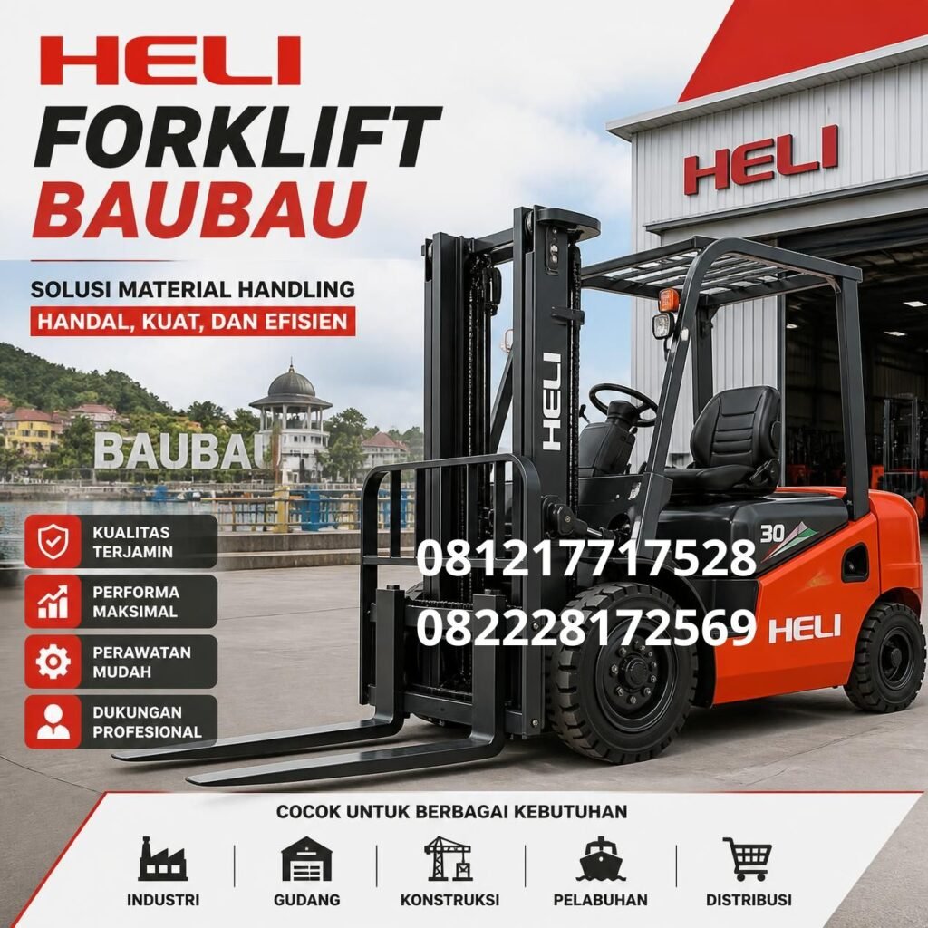 Harga Heli Forklift Baubau