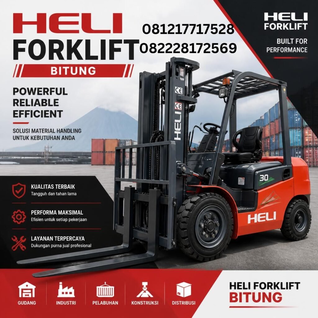Harga Heli Forklift Bitung