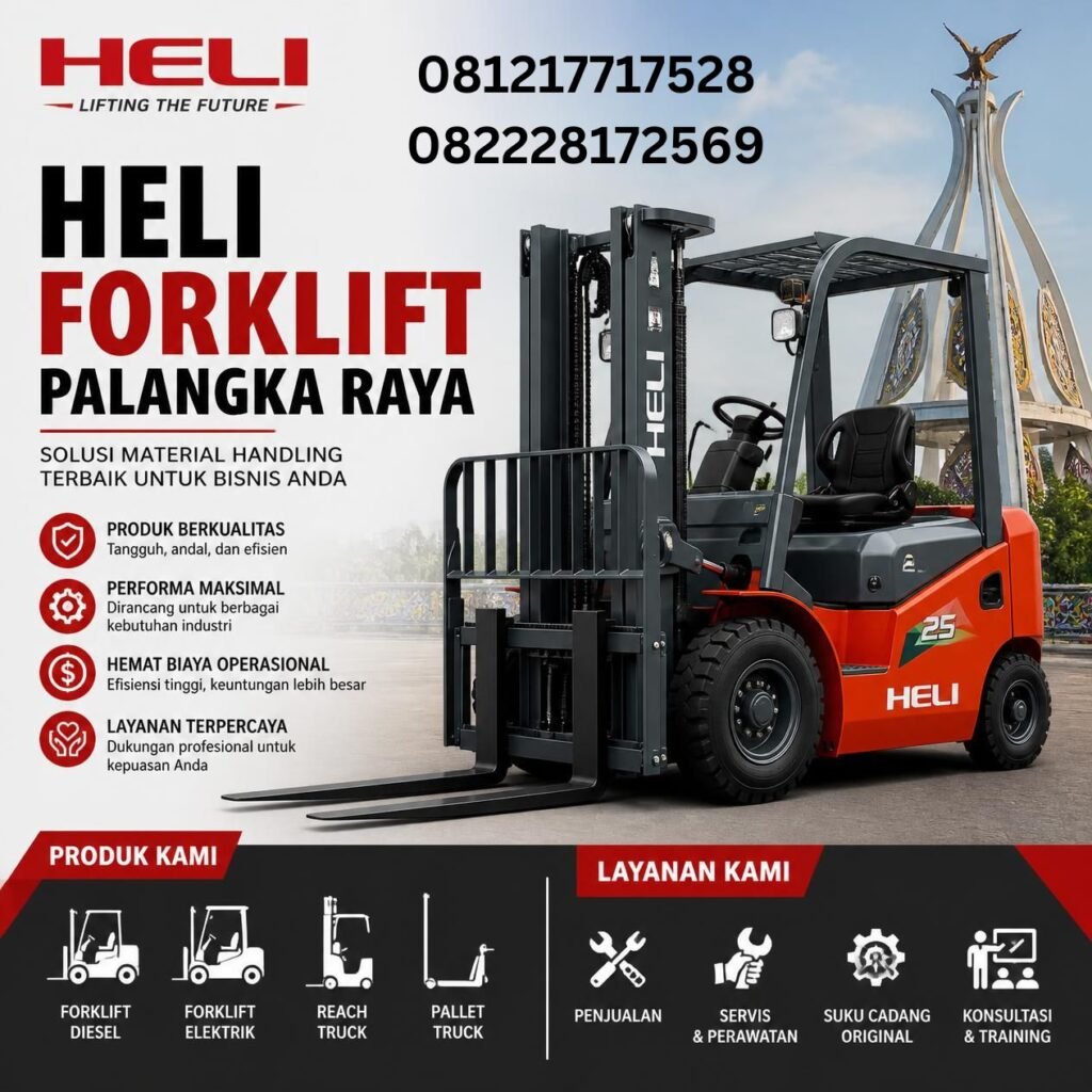 Harga Heli Forklift Palangka Raya