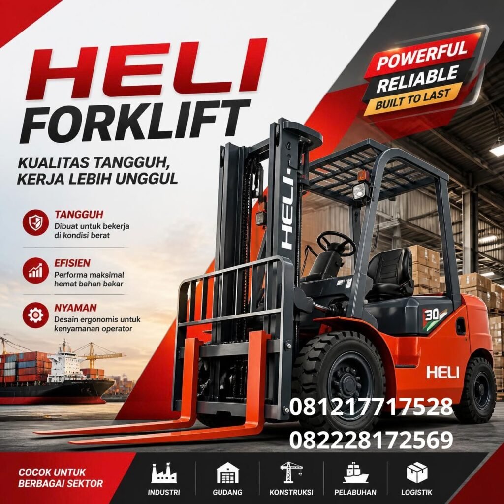 Harga Heli forklift Sorong