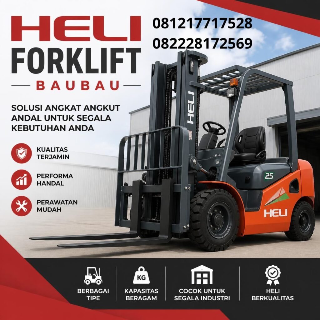 Heli Forklift Diesel Baubau