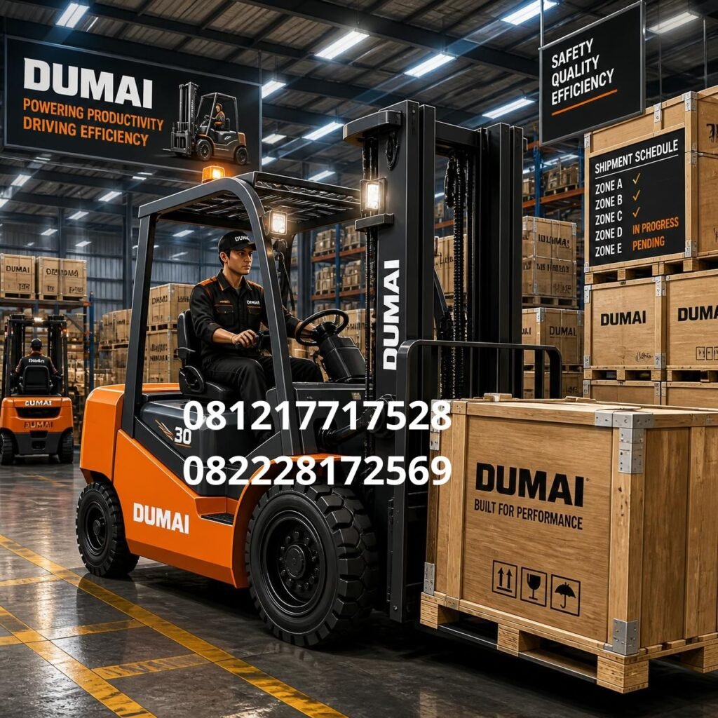 Heli Forklift Dumai Murah