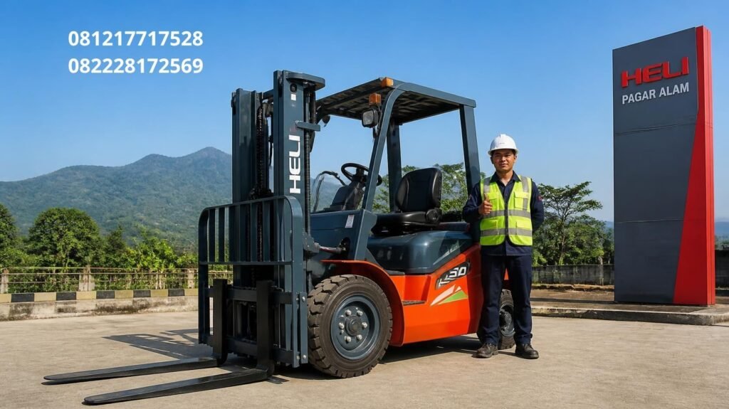 Heli Forklift Pagar Alam