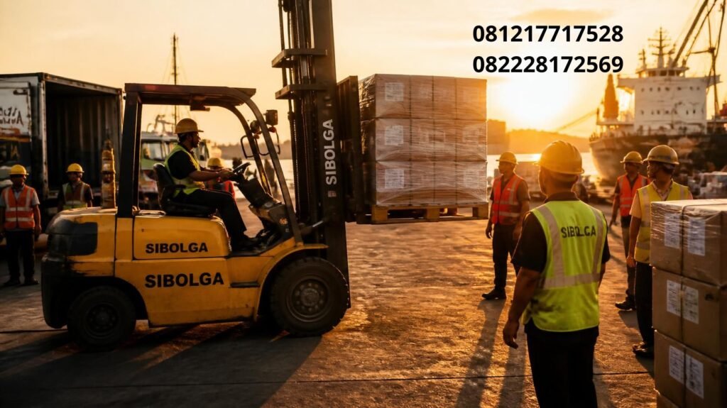 Heli forklift Sibolga