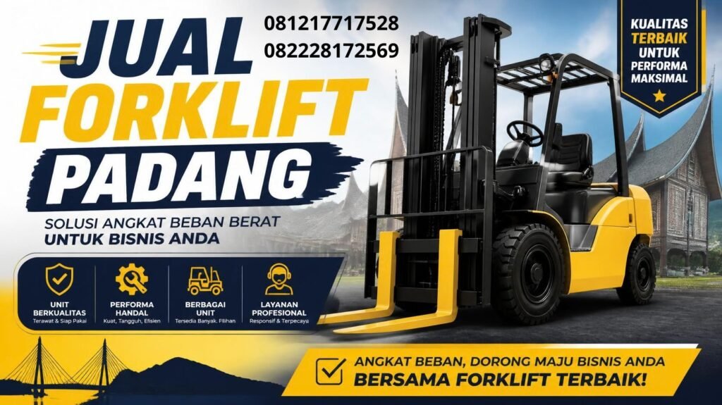 Jual Forklift Padang