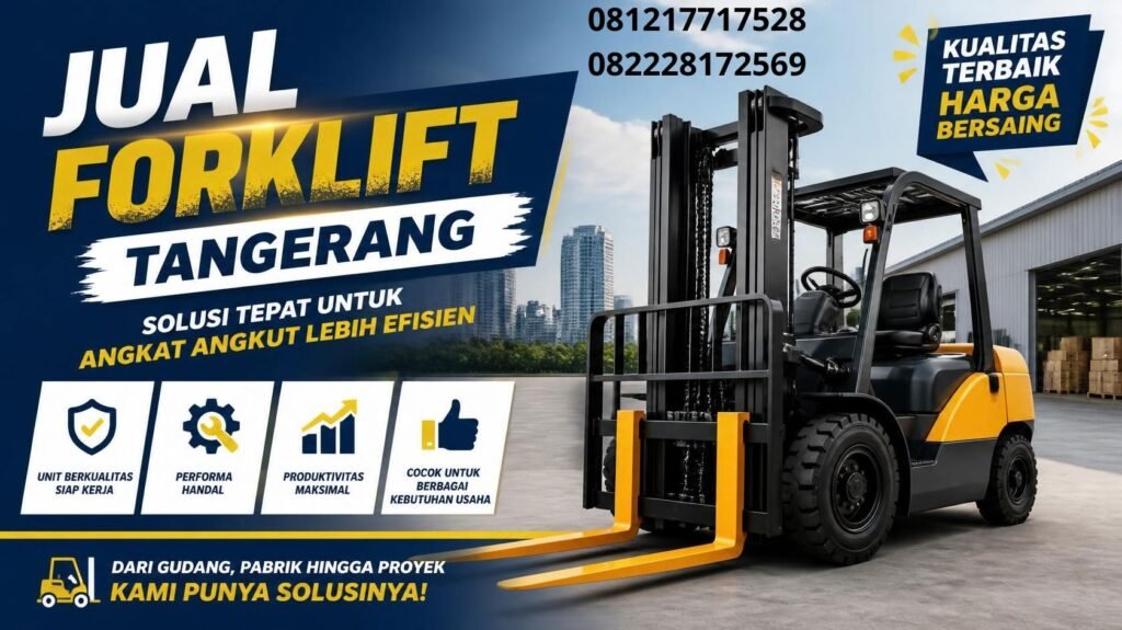 Jual Forklift Tangerang