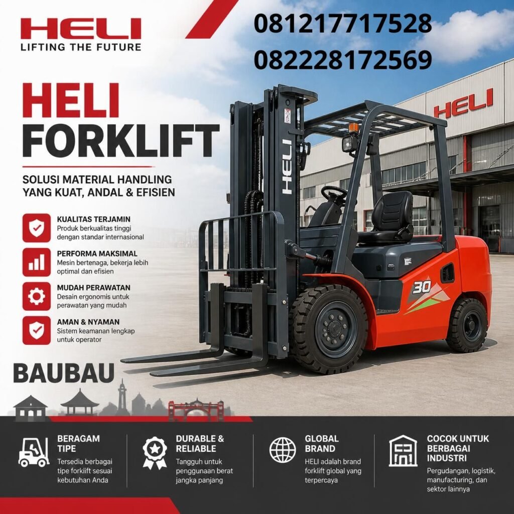 Jual Heli Forklift Baubau