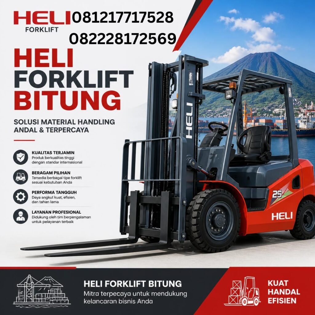Jual Heli Forklift Bitung