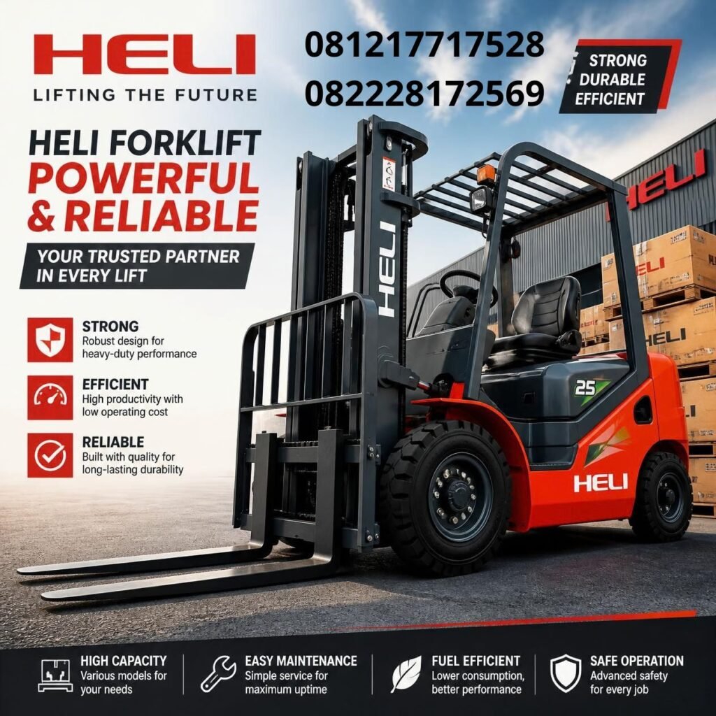 Jual Heli Forklift Tual