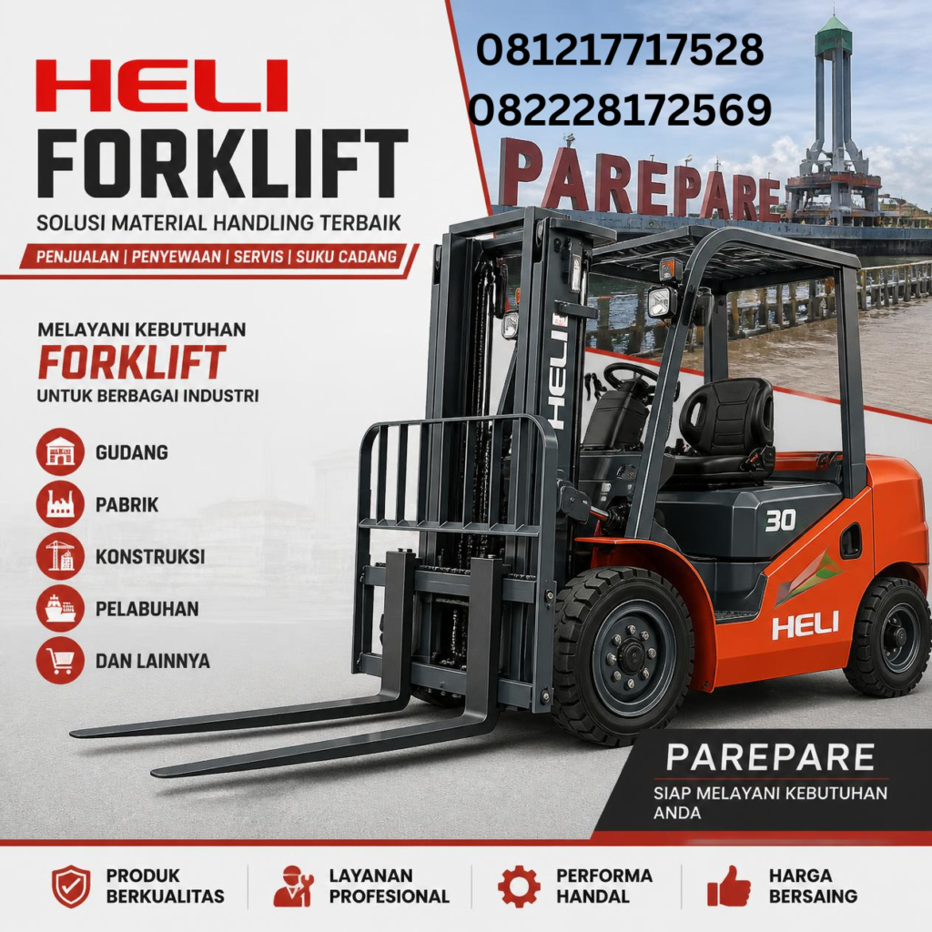 Jual Heli forklift Parepare