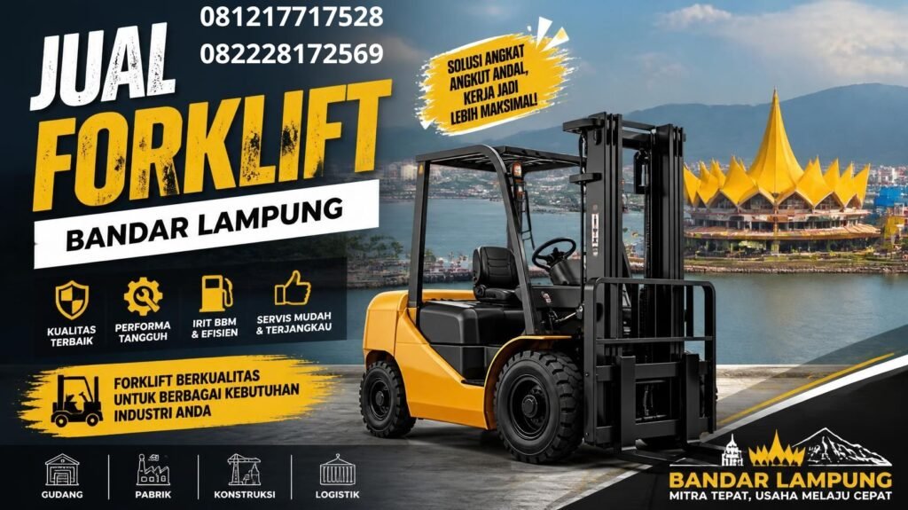 Jual forklift Bandar Lampung