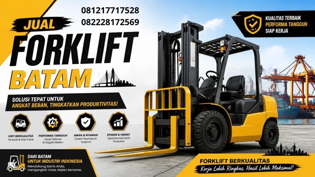 Jual forklift Batam