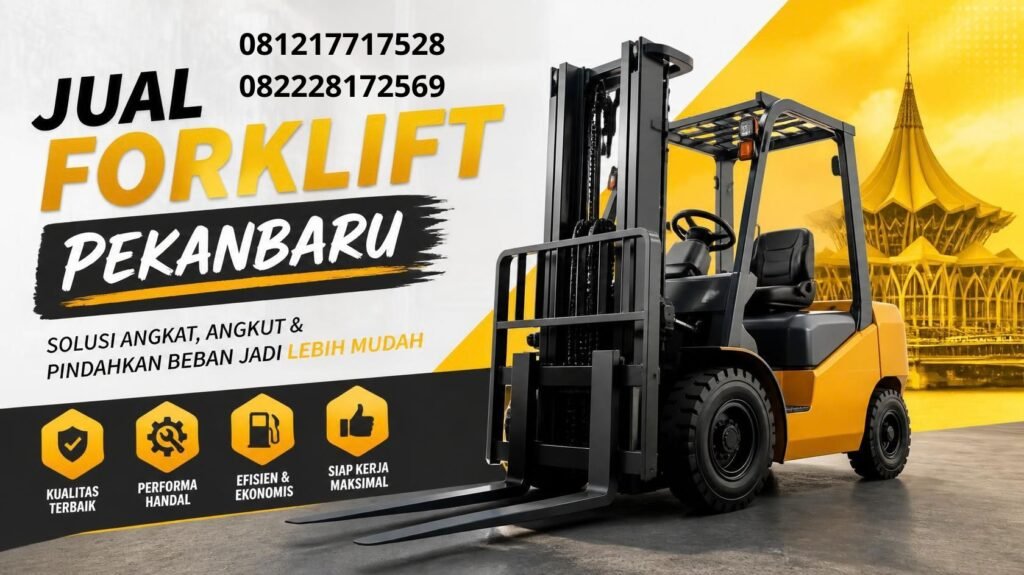 Jual forklift Pekanbaru