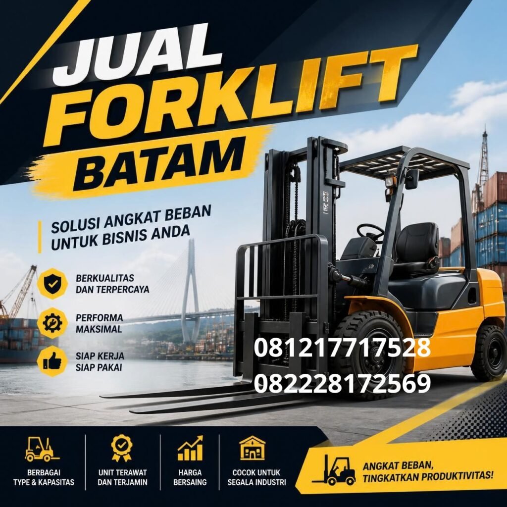 Jual forklift baru Batam