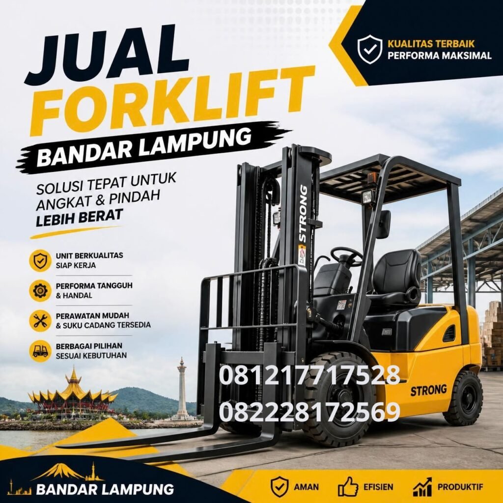 Jual forklift diesel Bandar Lampung