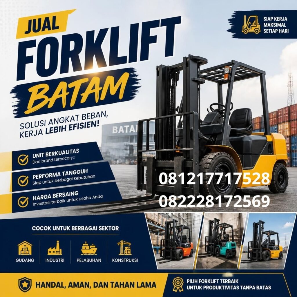 Jual forklift diesel Batam