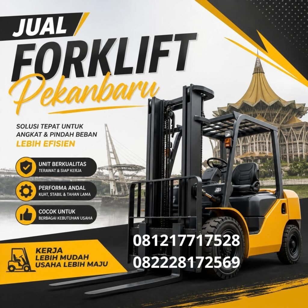 Jual forklift diesel Pekanbaru