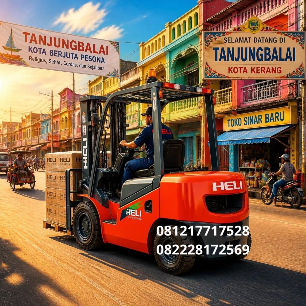 Rental Heli forklift Tanjungbalai