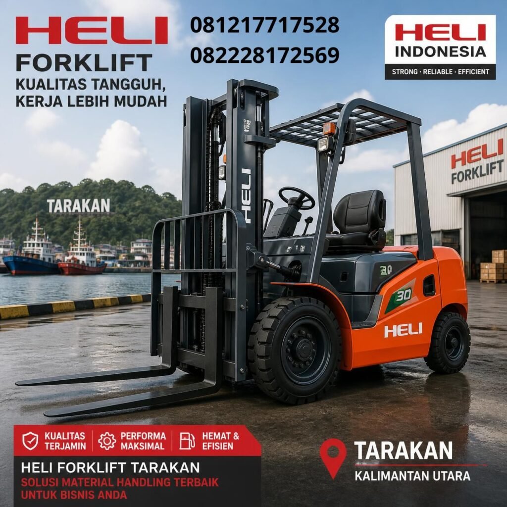 Service Heli Forklift Tarakan