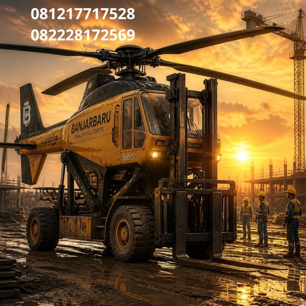 Service Heli forklift Banjarbaru