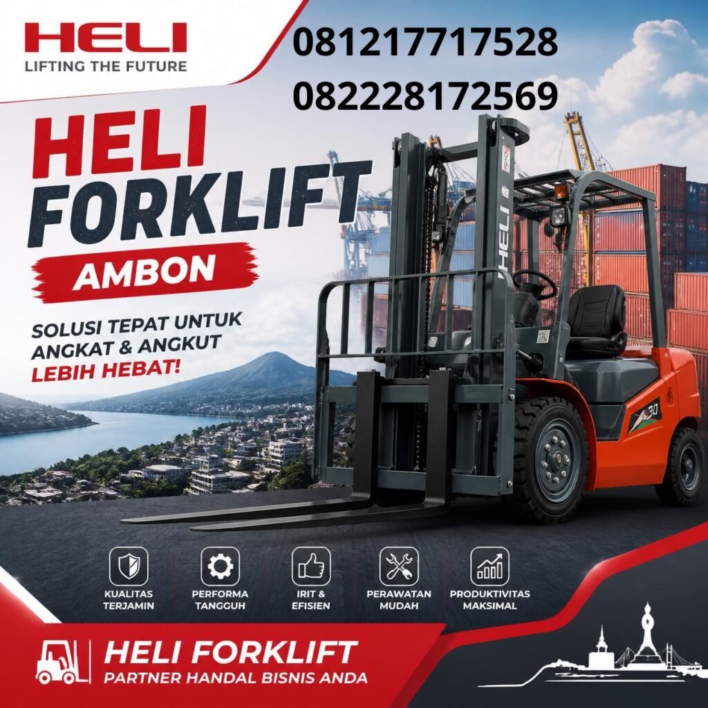Supplier Heli Forklift Ambon