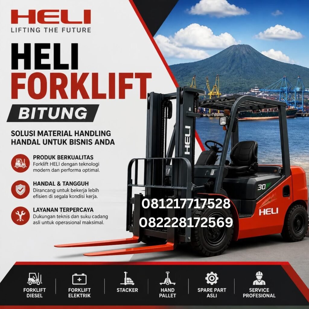 Supplier Heli Forklift Bitung