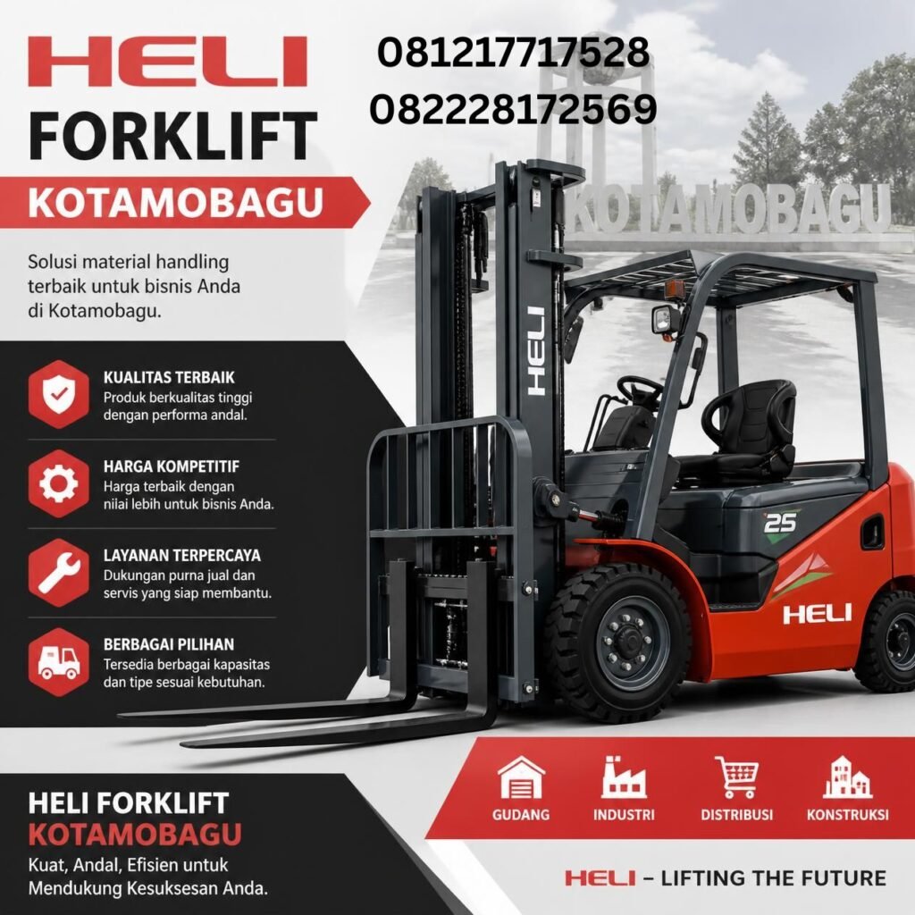 Supplier Heli Forklift Kotamobagu