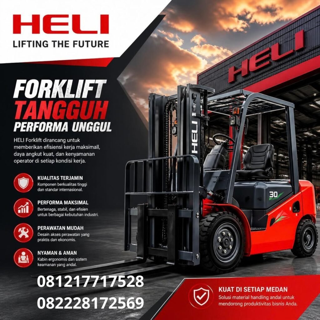 Supplier Heli Forklift Tual