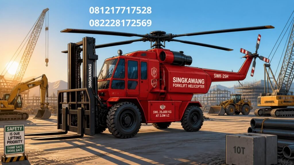 heli forklift Singkawang
