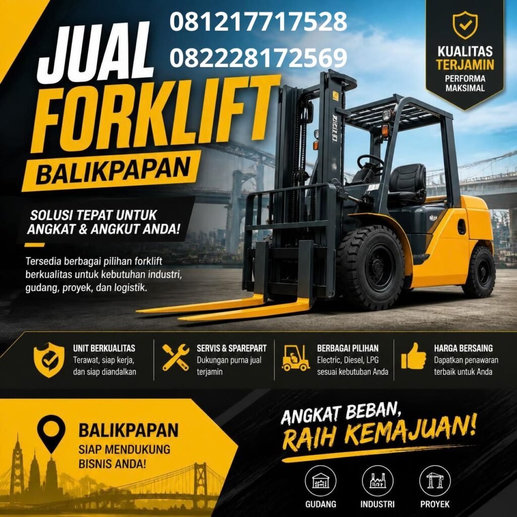 Dealer forklift Balikpapan
