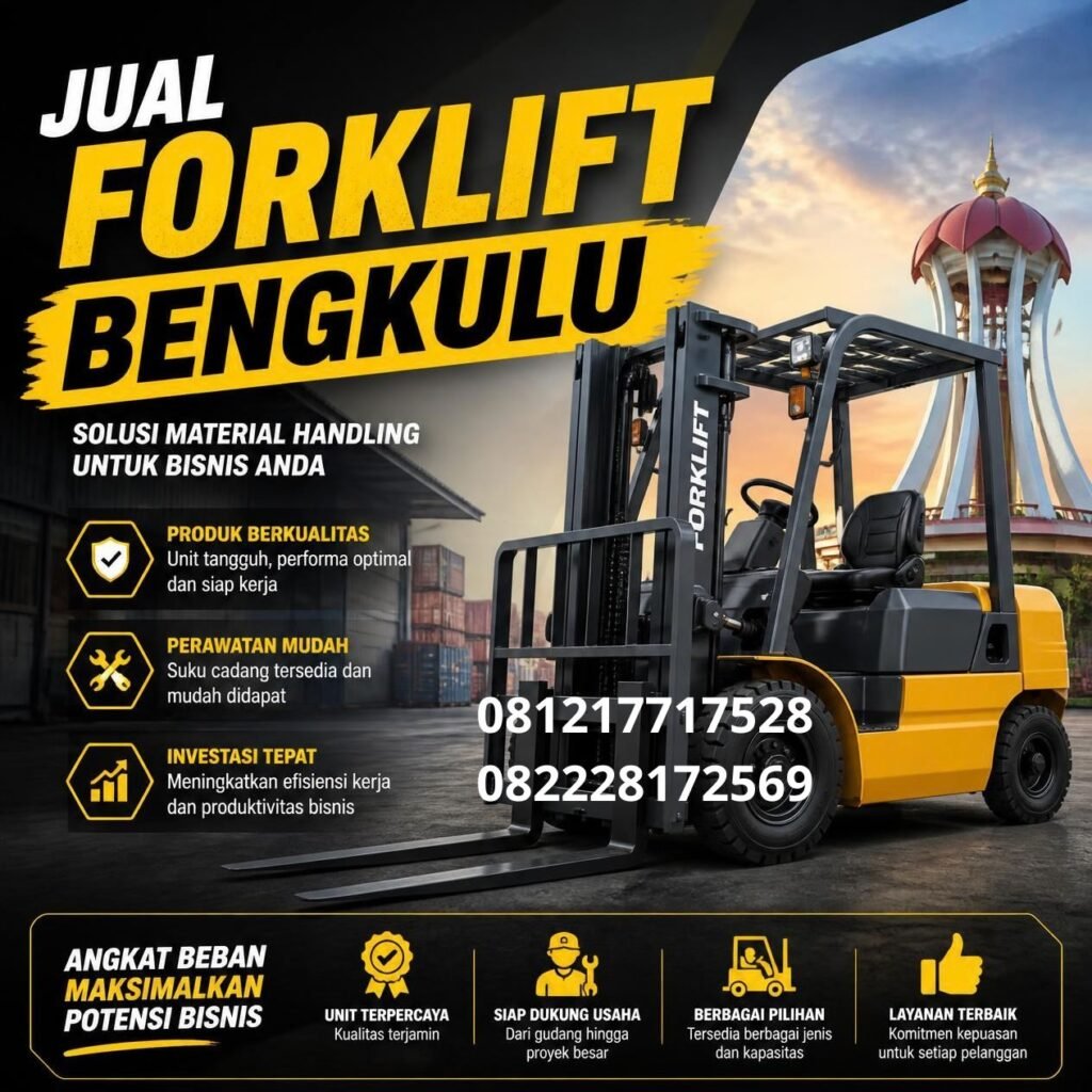 Dealer forklift Bengkulu