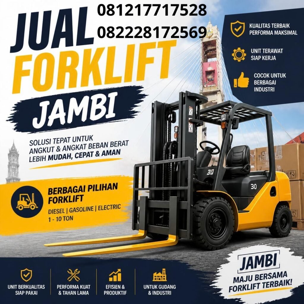 Dealer forklift Jambi