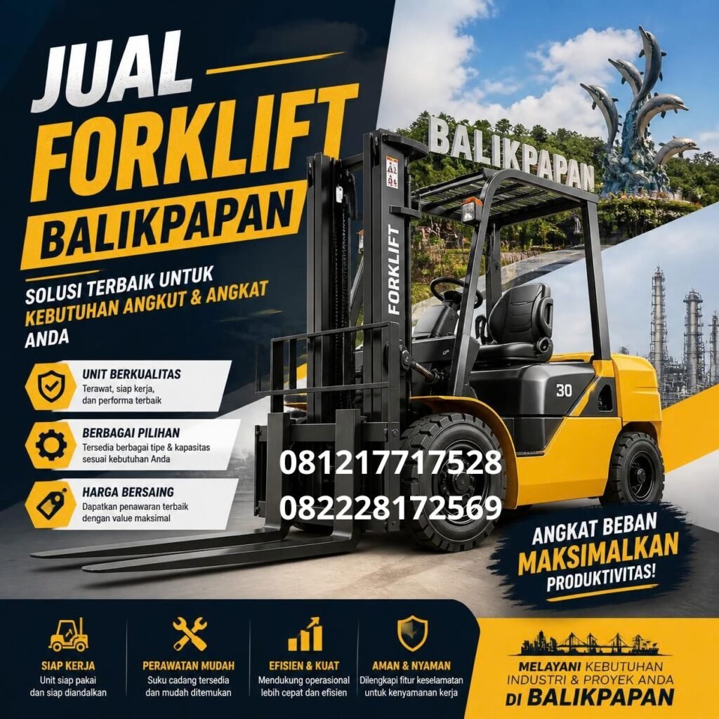 Distributor forklift Balikpapan