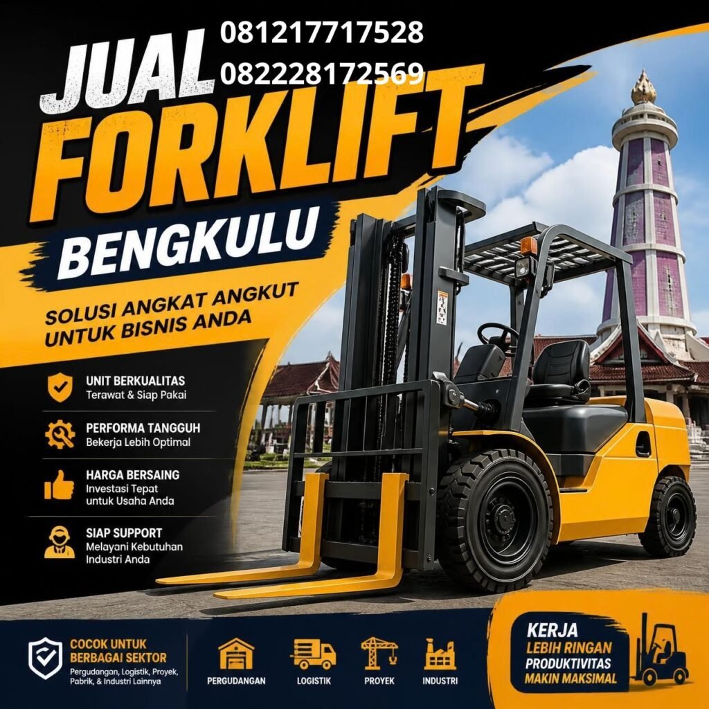 Distributor forklift Bengkulu