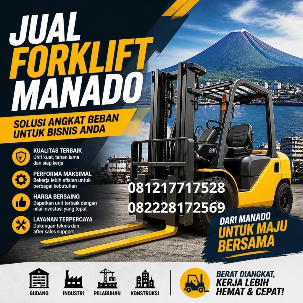 Distributor forklift Manado