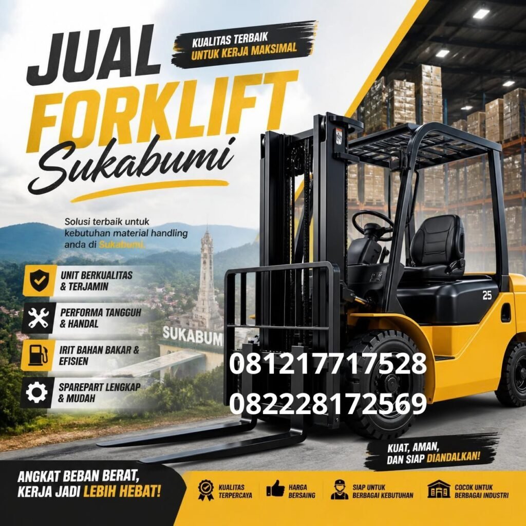 Distributor forklift Sukabumi