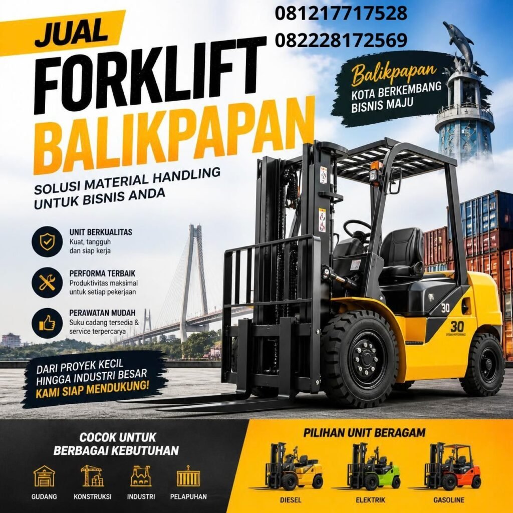 Harga forklift Balikpapan