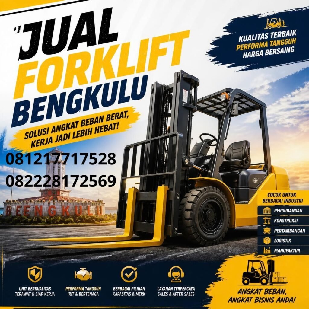 Harga forklift Bengkulu