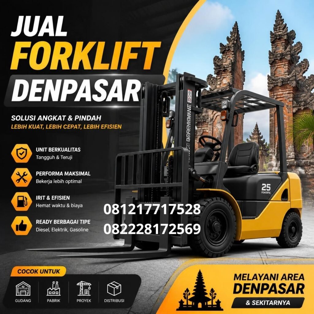 Harga forklift Denpasar