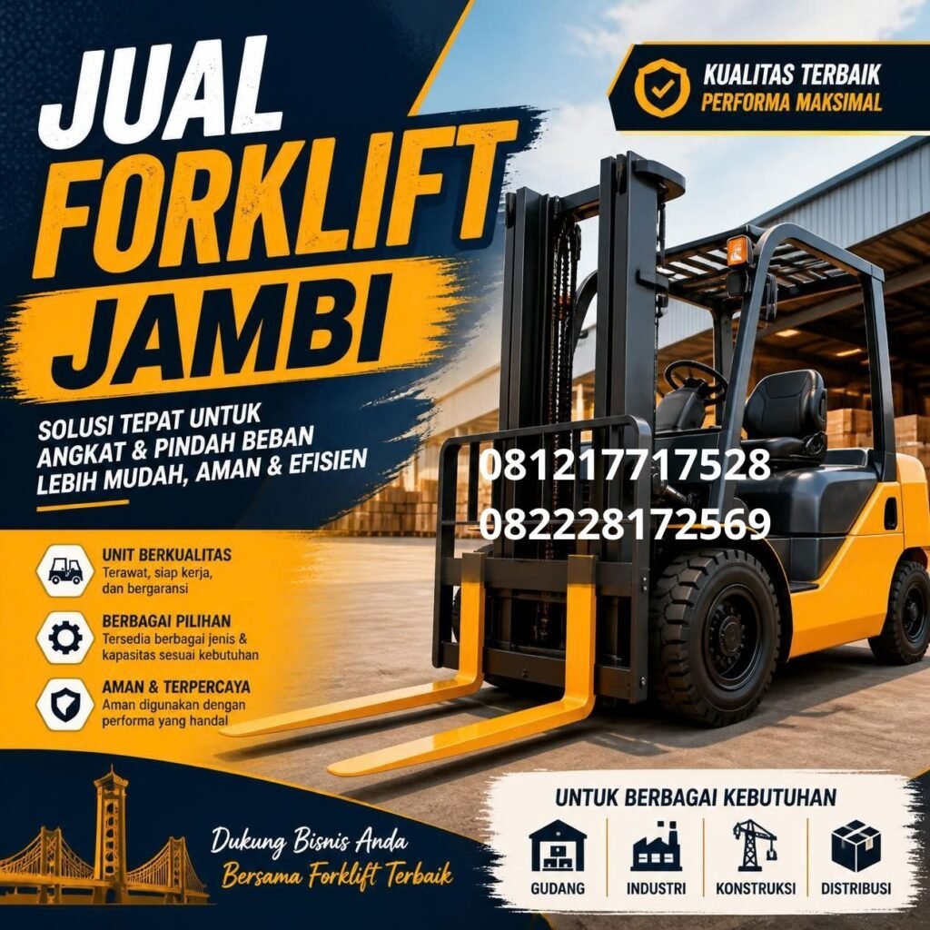 Harga forklift Jambi