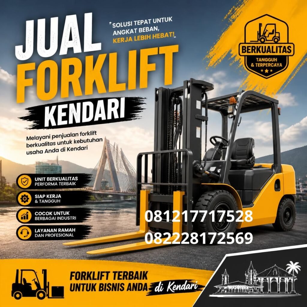 Harga forklift Kendari