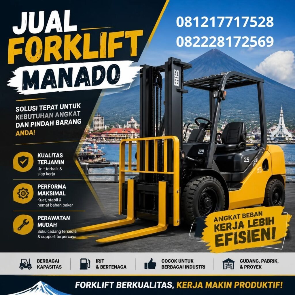 Harga forklift Manado