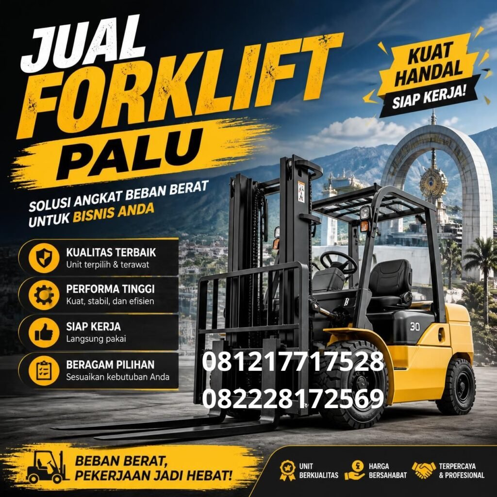 Jual Forklift Diesel Palu
