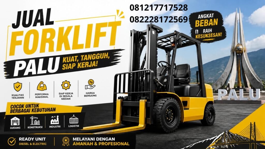 Jual Forklift Palu