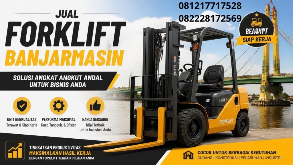 Jual forklift Banjarmasin