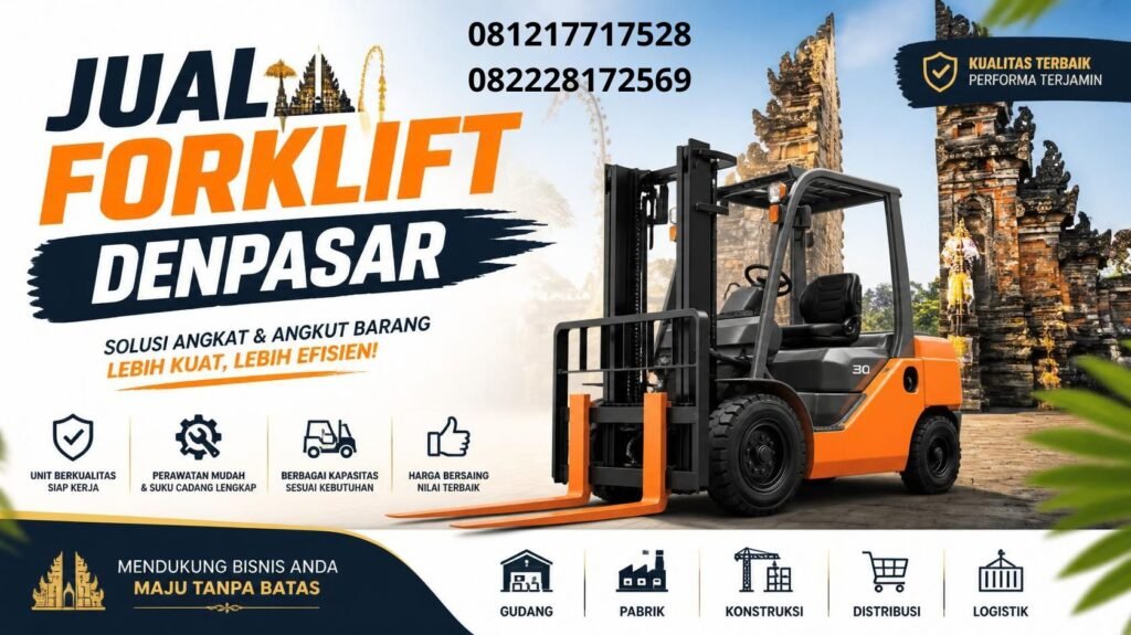 Jual forklift Denpasar