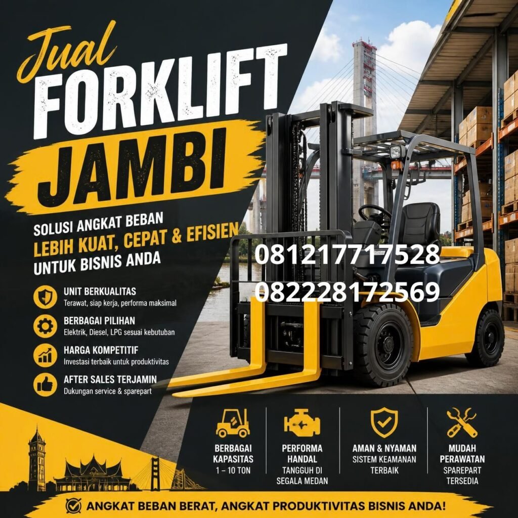 Jual forklift Heli Jambi