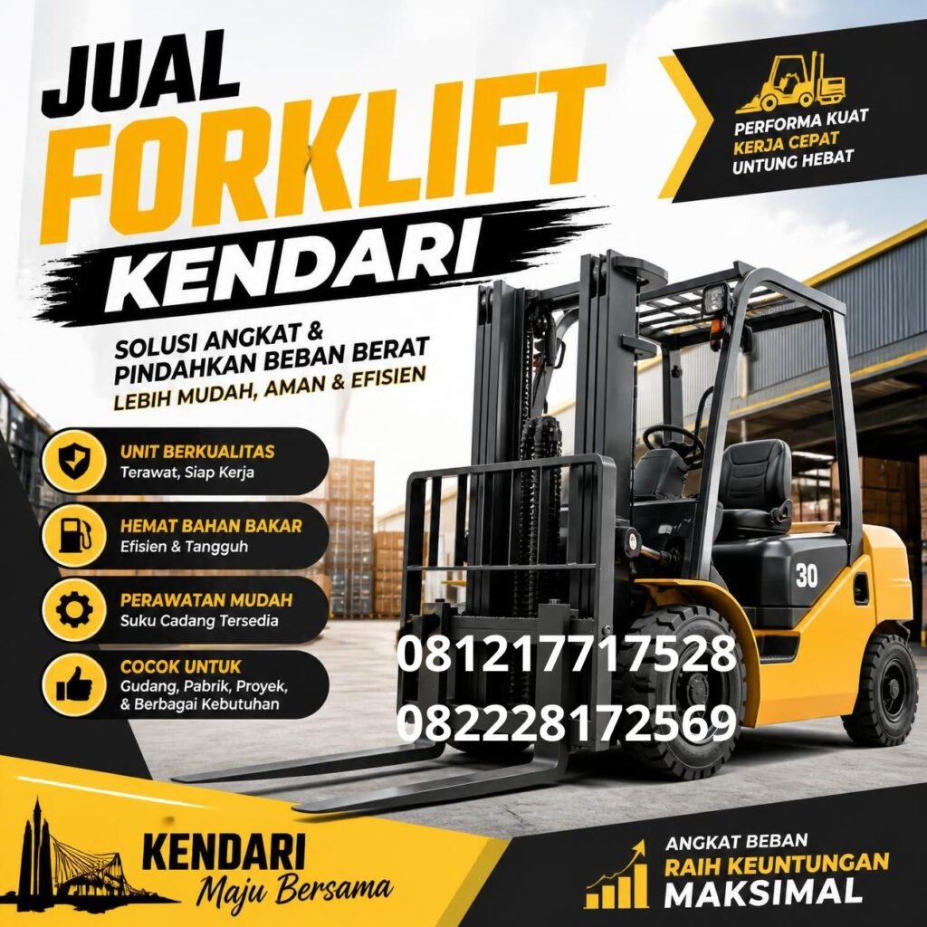 Jual forklift Heli Kendari