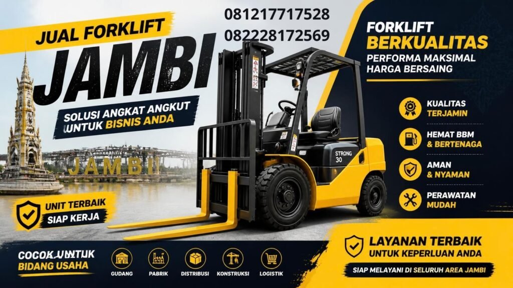 Jual forklift Jambi